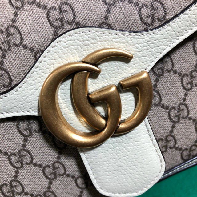 Gucci女包 498110 古馳GG Marmont系列 GUCCI女士手提包 古馳單肩斜挎包  gqy1831